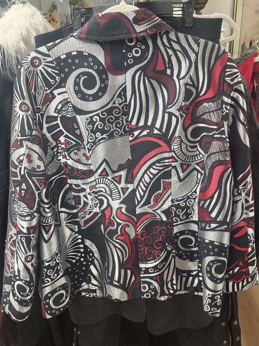 Chico's Abstract Pattern Blazer - Picture 4 of 4